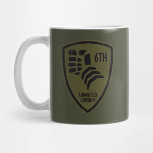 6th Armoured Division Mug